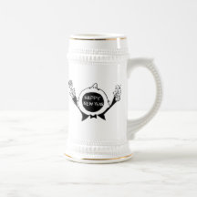 T-shirts de réveillon de la Saint Sylvestre, nouve Tasses À Café