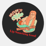 T-shirts et cadeaux d'allaitement au sein pour ell adhésif rond