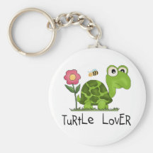 T-shirts et cadeaux d'amant de tortue porte-clef