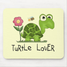 T-shirts et cadeaux d'amant de tortue tapis de souris