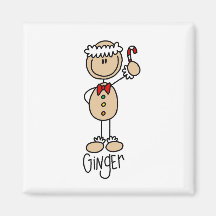 T-shirts et cadeaux de biscuit de pain d'épice de  magnets pour réfrigérateur