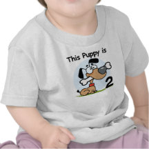 T-shirts et cadeaux de cet anniversaire de chiot 2