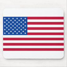 T-shirts et cadeaux de drapeau américain tapis de souris