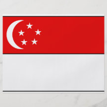 T-shirts et cadeaux de drapeau de Singapour Prospectus