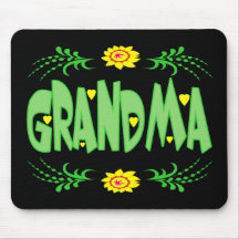 T-shirts et cadeaux de grand-maman pour elle tapis de souris