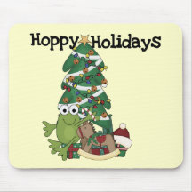 T-shirts et cadeaux de houblon de vacances tapis de souris