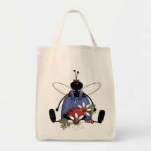 T-shirts et cadeaux de jardin de coccinelle sac en toile