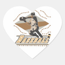 T-shirts et cadeaux de joueur de baseball autocollants