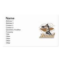 T-shirts et cadeaux de joueur de baseball cartes de visite personnelles