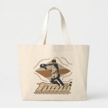 T-shirts et cadeaux de joueur de baseball sacs en toile