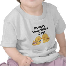 T-shirts et cadeaux de jour de Valentines de Quack