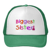 T-shirts et cadeaux de la plus grande soeur casquettes de camionneur