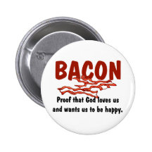 T-shirts et cadeaux de lard badges avec agrafe
