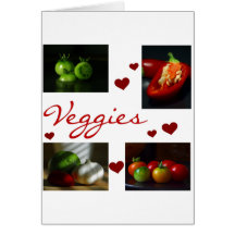 T-shirts et cadeaux de légume cartes de vœux