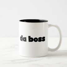 T-shirts et cadeaux de patron du DA Tasses À Café