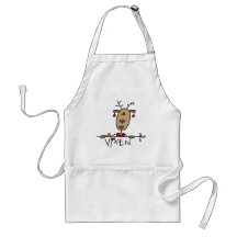 T-shirts et cadeaux de renne de renarde tabliers