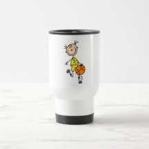 T-shirts et cadeaux de ruissellement de basket-bal mug à café