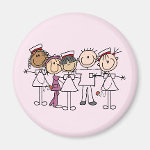 T-shirts et cadeaux de semaine d'infirmières magnets pour réfrigérateur