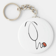 T-shirts et cadeaux de stéthoscope porte-clé