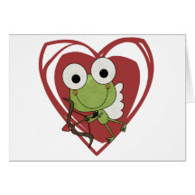 T-shirts et cadeaux de Valentine de cupidon de gre Carte