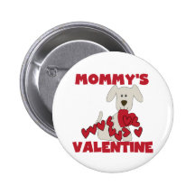 T-shirts et cadeaux de Valentine de la maman de ch Pin's Avec Agrafe