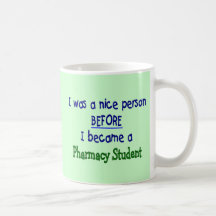 T-shirts et cadeaux drôles d'étudiant de pharmacie tasse à café