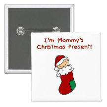 T-shirts et cadeaux du cadeau de Noël de la maman Badge