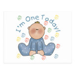 T-shirts et cadeaux d'un aujourd'hui anniversaire  cartes postales