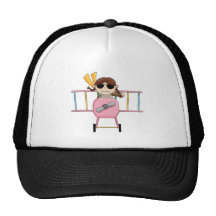 T-shirts et cadeaux pilotes de fille casquette de camionneur