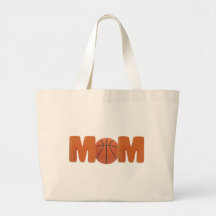 T-shirts et cadeaux pour la maman de basket-ball sac de toile