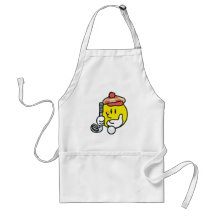 T-shirts et cadeaux souriants de golf de visage tablier
