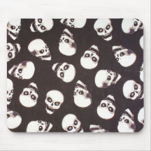 T�tes de mort en vrac (1) - tapis de souris