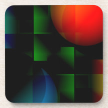 Tableau de feutre de vert dessous-de-verre