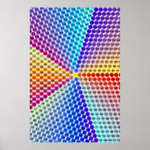 Tableau de multiplication en spirale - le Pentagon Poster