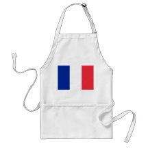 Tablier avec le drapeau de la France