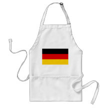 Tablier avec le drapeau de l'Allemagne