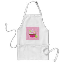 Tablier crème fouetté de petit gâteau
