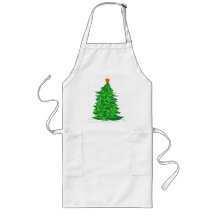 Tablier d'arbre de Noël de patchwork