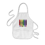 Tablier d'artiste de crayons