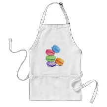 Tablier de 5 Macarons