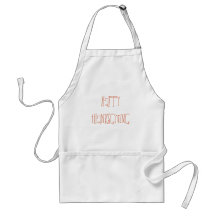 Tablier de bon thanksgiving