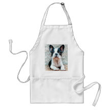Tablier de bouledogue français