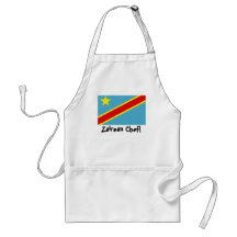 Tablier de chef de drapeau du Zaïre