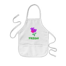 Tablier de fleurs fraîches