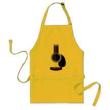 tablier de guitare acoustique
