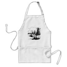 Tablier de Halloween de thanksgiving de Cornstalks