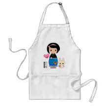 Tablier de Kawaii Kokeshi