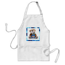 Tablier de nounours de héros