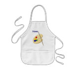 Tablier de palette de l'artiste des enfants