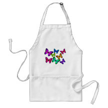 Tablier de papillons
